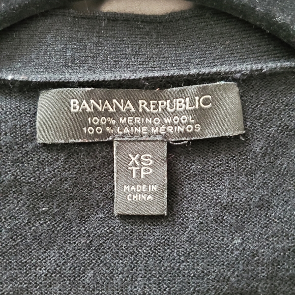 Banana Republic wool cardigan - black XS - Picture 3 of 3